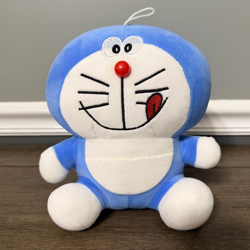 Doraemon Plush Blue Kawaii Japanese Cat Stuffed Animal Anime Manga Toy